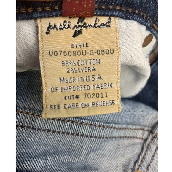 7 For All Man Kind Dark Wash Jeans SZ 30 CUT: 702011 - Picture 6 of 6
